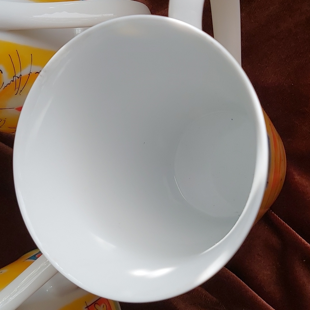 Four cat mugs - Picture 4 of 5
